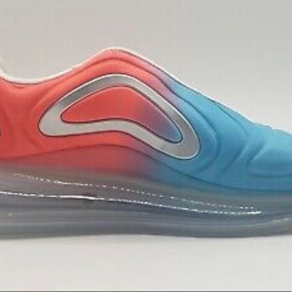 NEW NIKE WOMAN AIR MAX 270 LAVA GLOW/NIKE WOMAN AIR MAX 270 LAVA GLOW-BLUE FURY